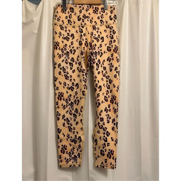 Fabletics- Small PowerHold, High-Waisted 7/8 Legging -  Desert Leopard - Picture 5 of 16